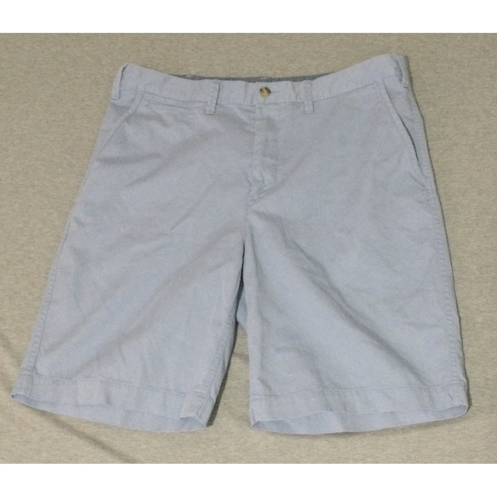 POLO RALPH LAUREN relaxed fit shorts blue mens sz 36 Inseam 10